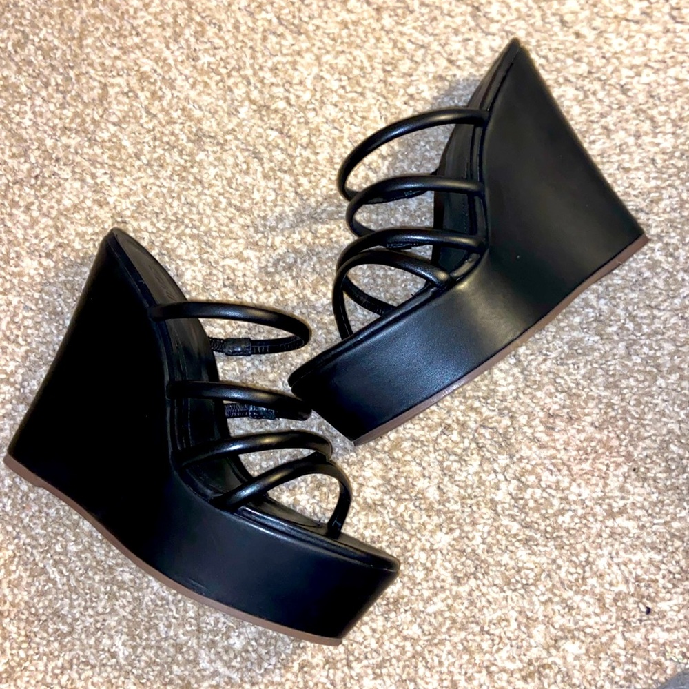NWT - Schutz Cari Slip On Wedge